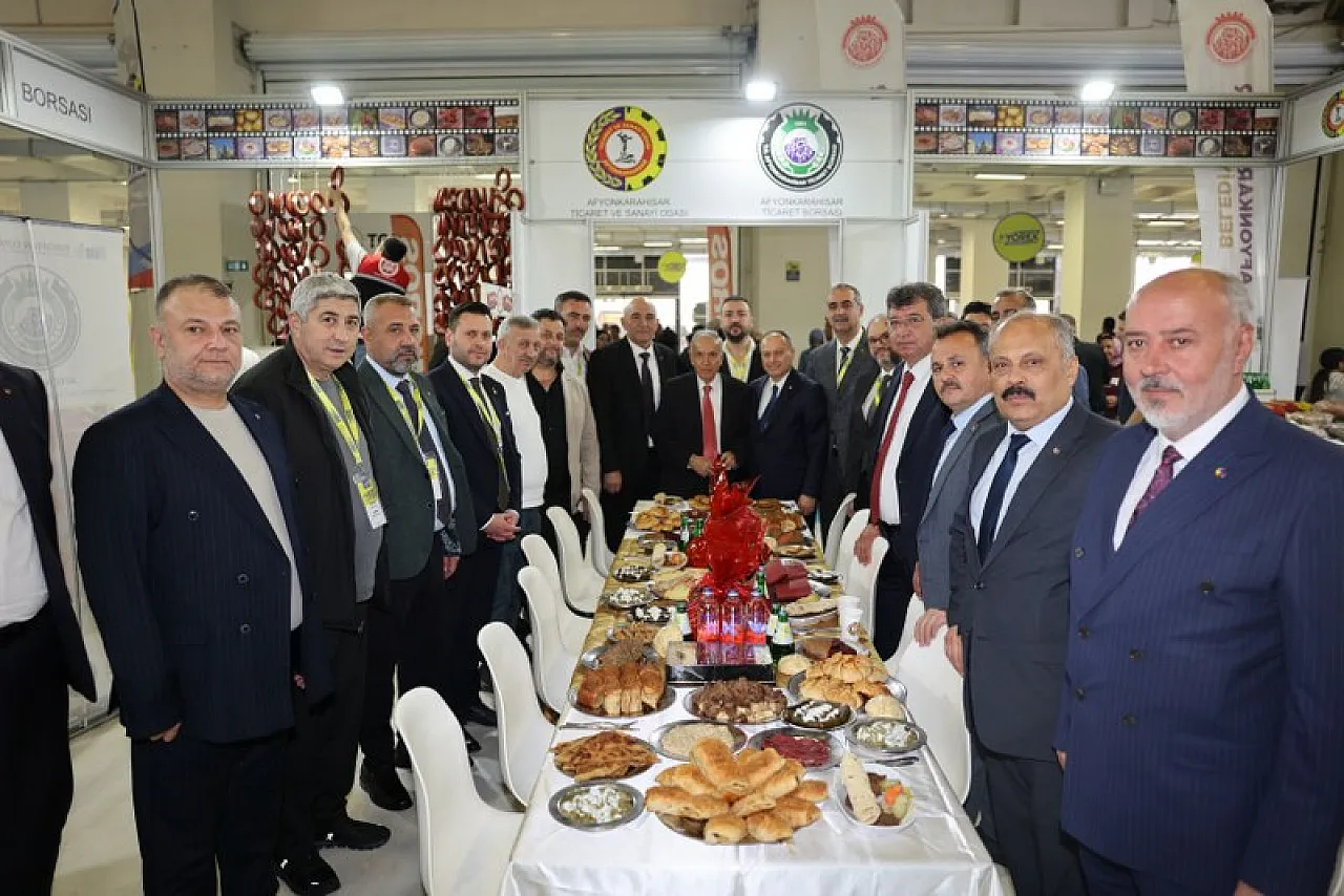 YÖREX Fuarı'nda Afyonkarahisar Rüzgârı Esti