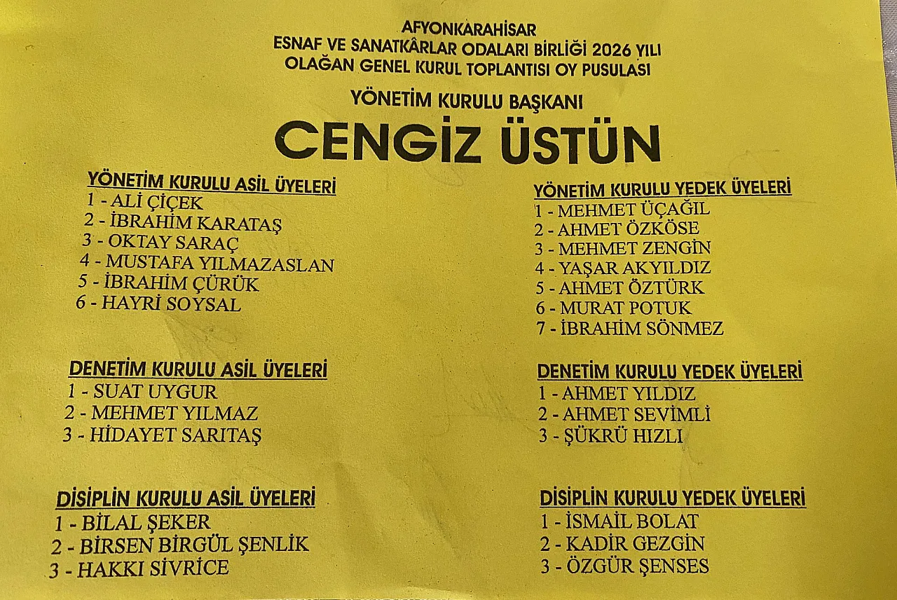 ESOB'da Rakip Listeler Belli Oldu
