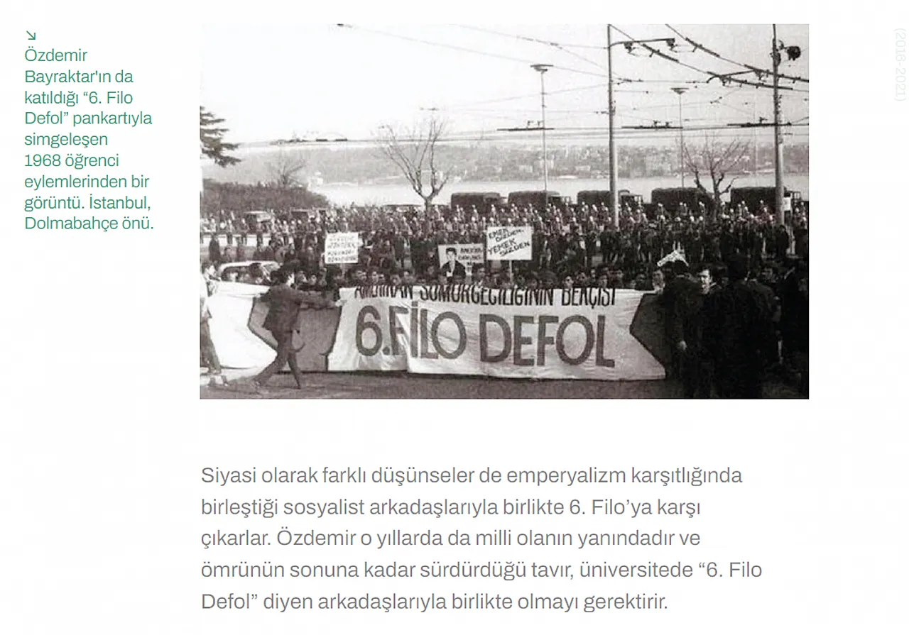 Bağımsız Türkiye Davasının 'Bayraktar'ı