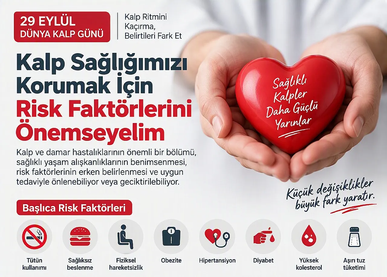 Kalp Sağlığı İçin Risk Unsurlarına Dikkat