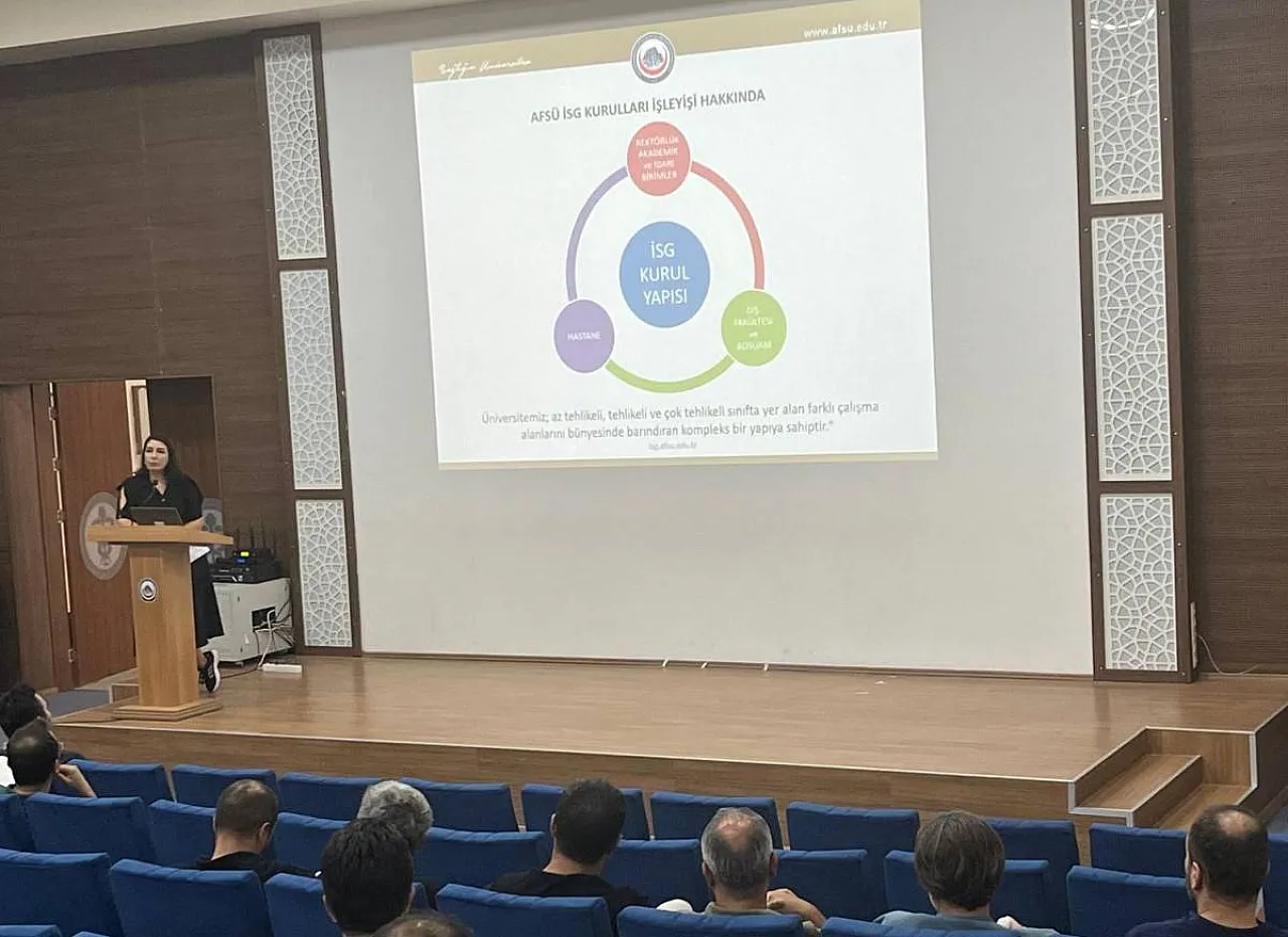AFSÜ Tıp Fakültesi Akademisyenlerine Özel Eğitim