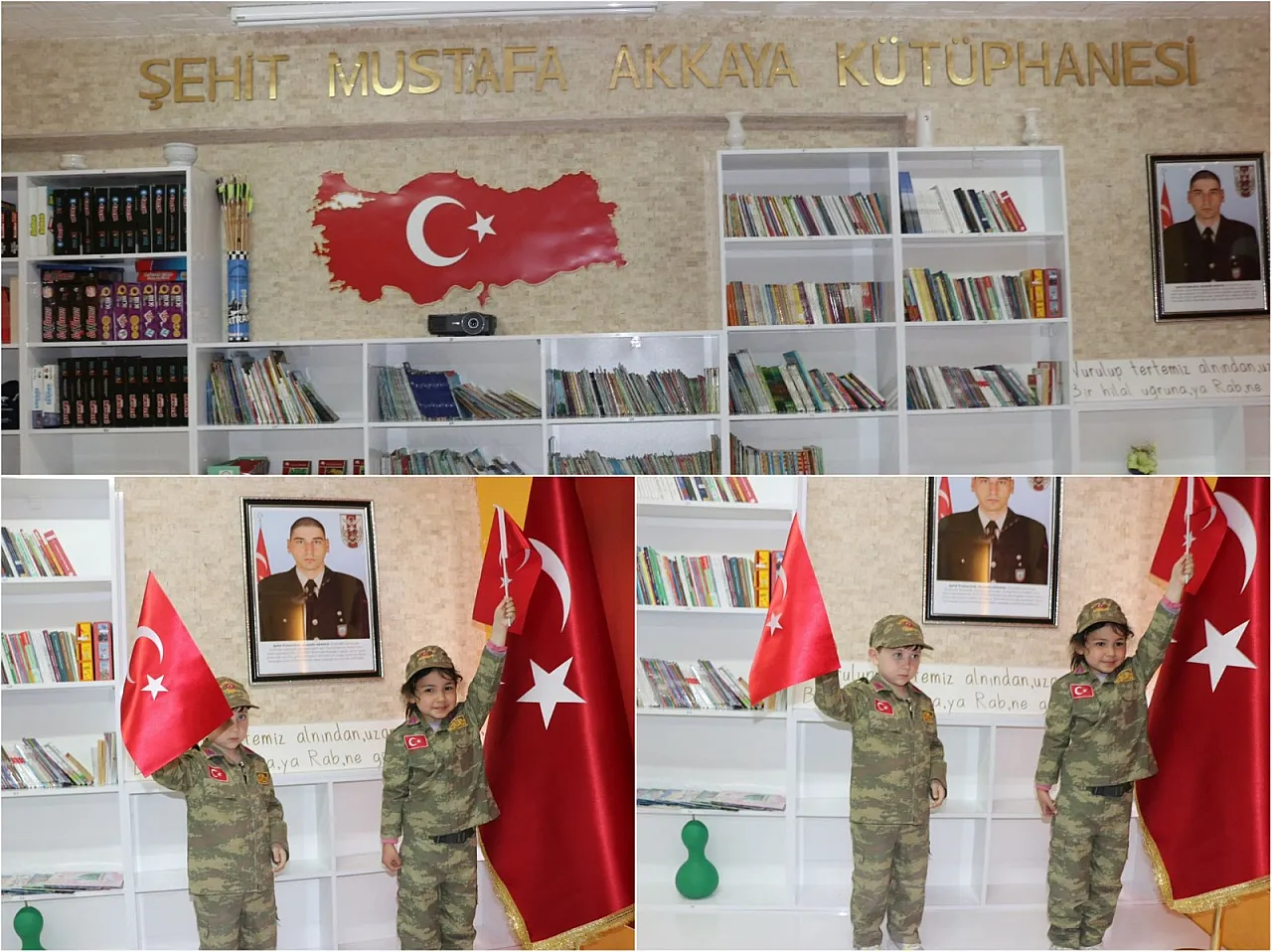 İscehisar'da Şehit Akkaya Kütüphanesi Açıldı
