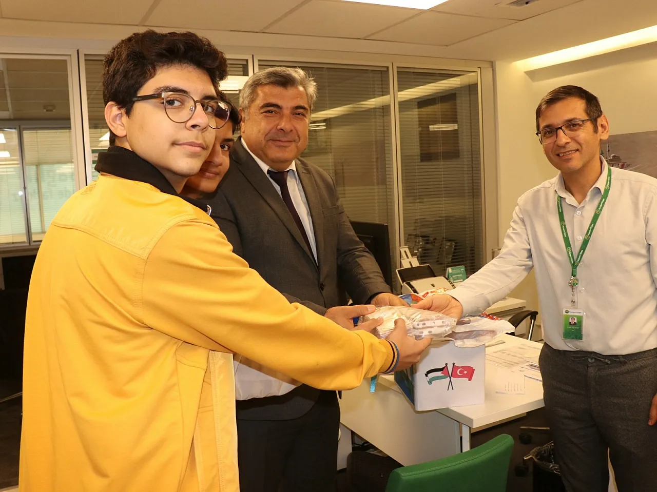 Afyon'da Öğrenciler Tek Ses, Tek Nefes: Özgür Filistin