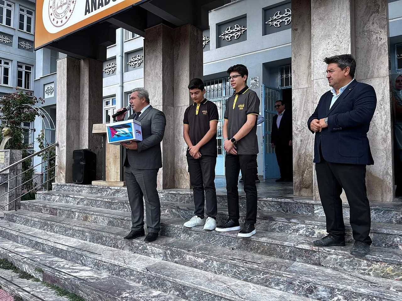 Afyon'da Öğrenciler Tek Ses, Tek Nefes: Özgür Filistin