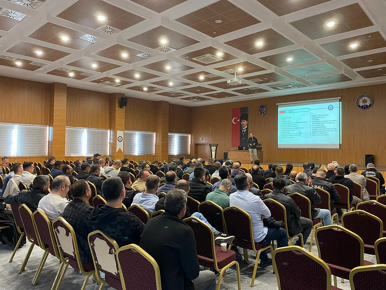 Güvenlik Görevlilerine Bilgilendirme Yapıldı