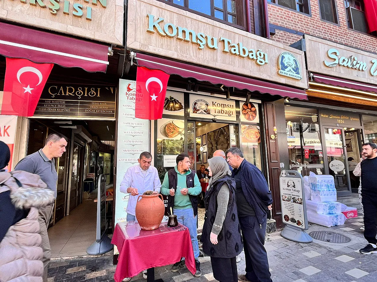 Uzun Çarşı'da Keşkek Bayramı