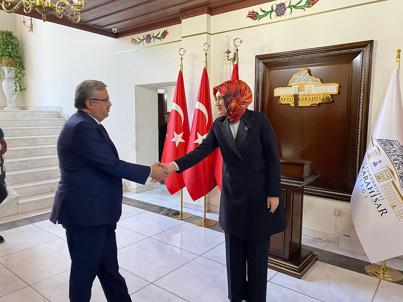 Vali Yiğitbaşı, Cumhuriyet Bayramı Tebriklerini Kabul Etti