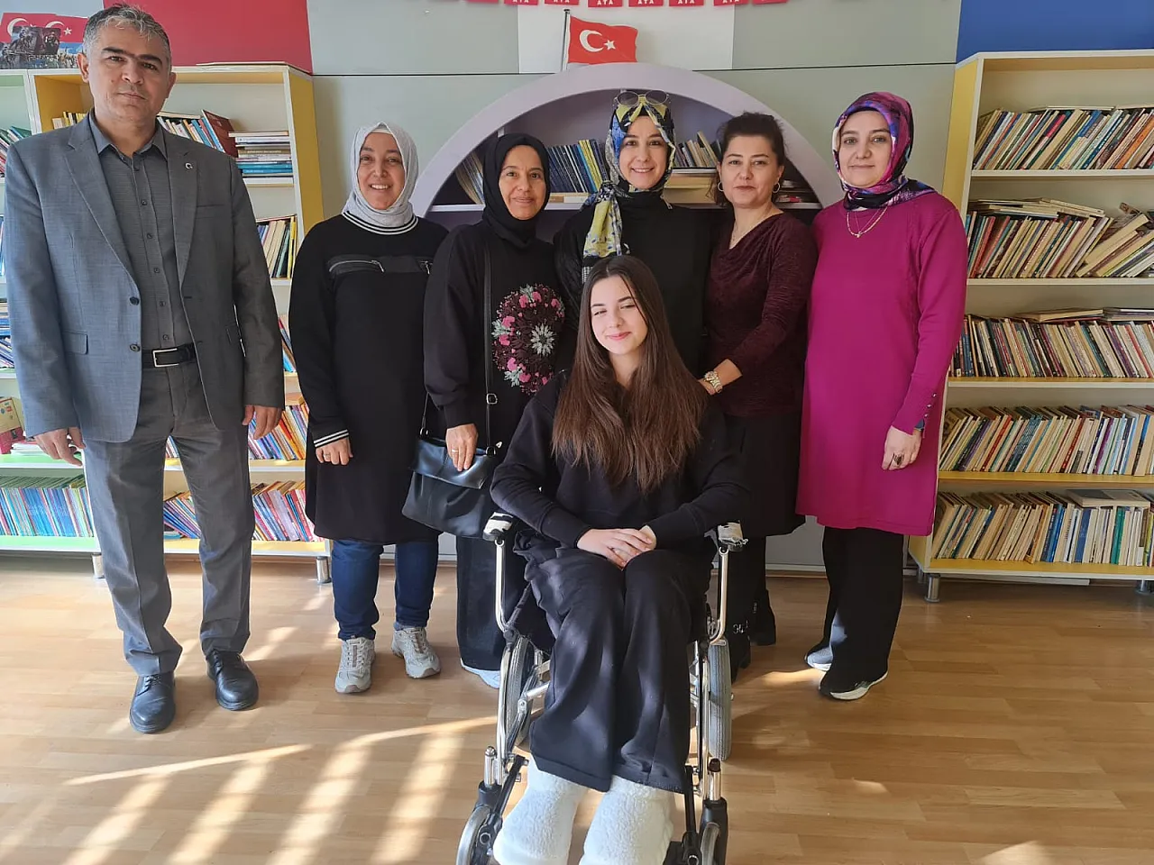 Ayağı Kırılan Öğrenciye LGS Desteği