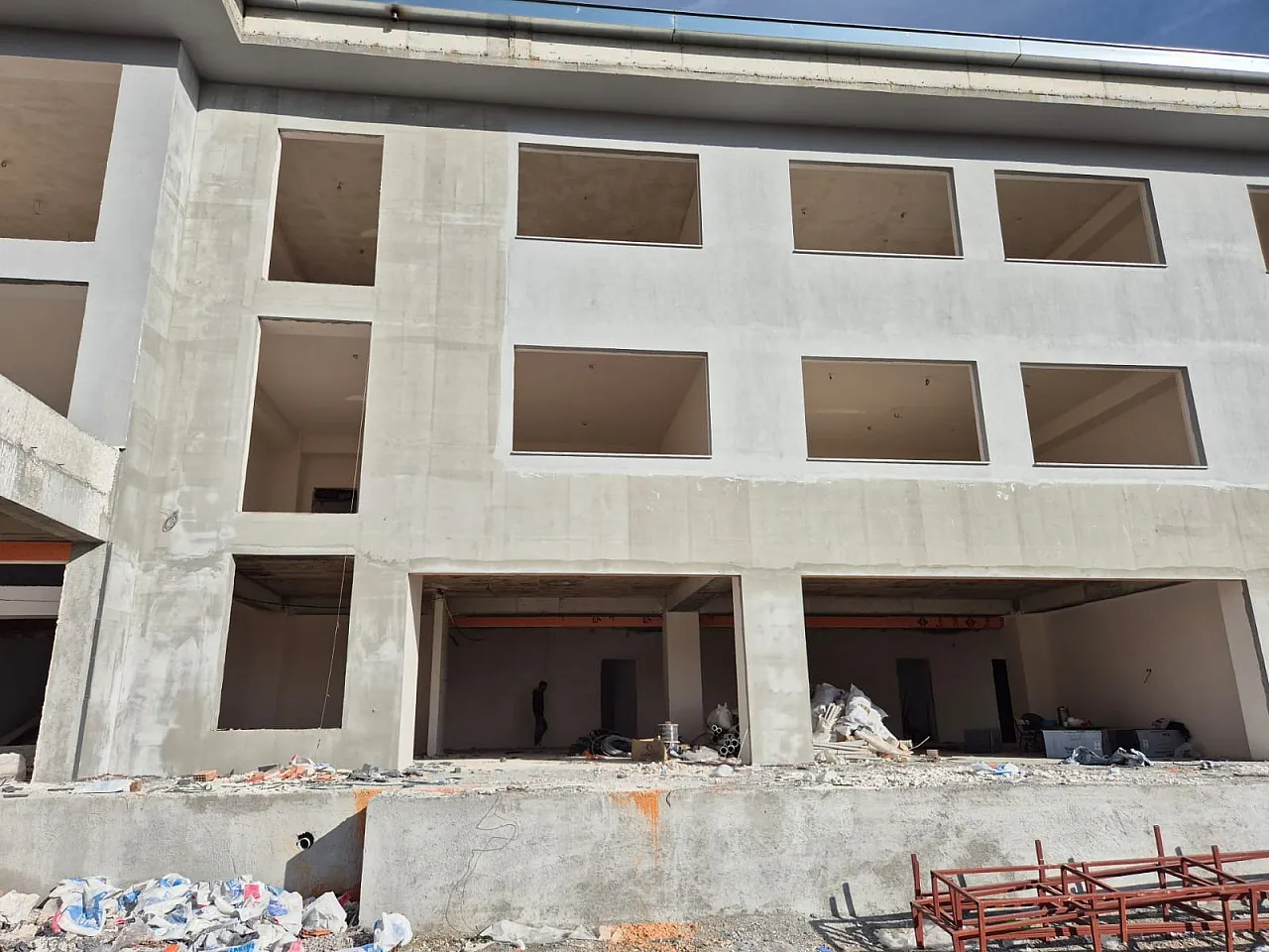 İkinci Fen Lisesi İnşaatı Hızlı İlerliyor