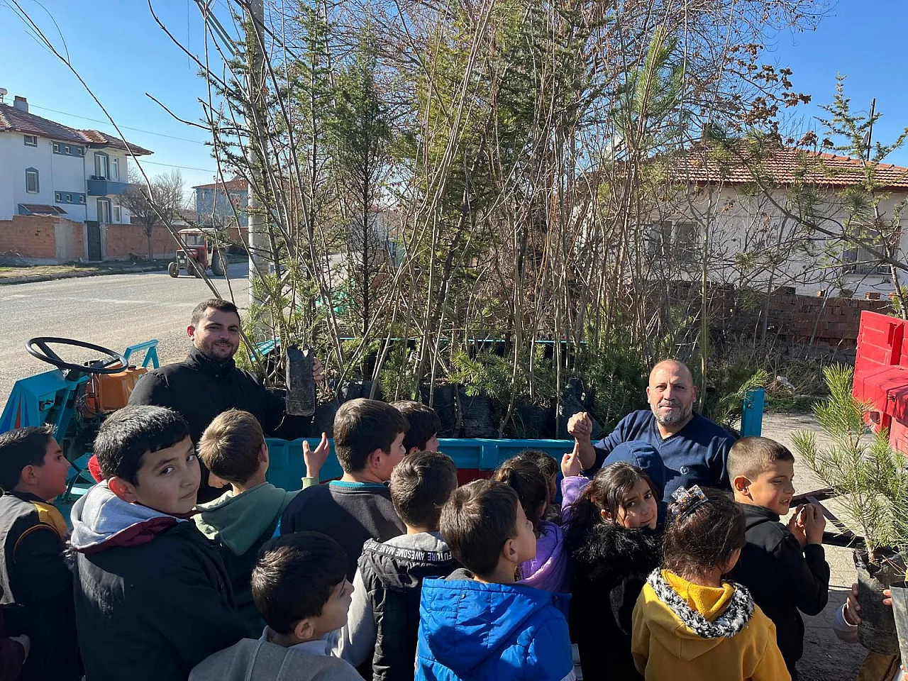 Afyon, Sülümenli'de Bir Mahalle Yeşile Bezendi