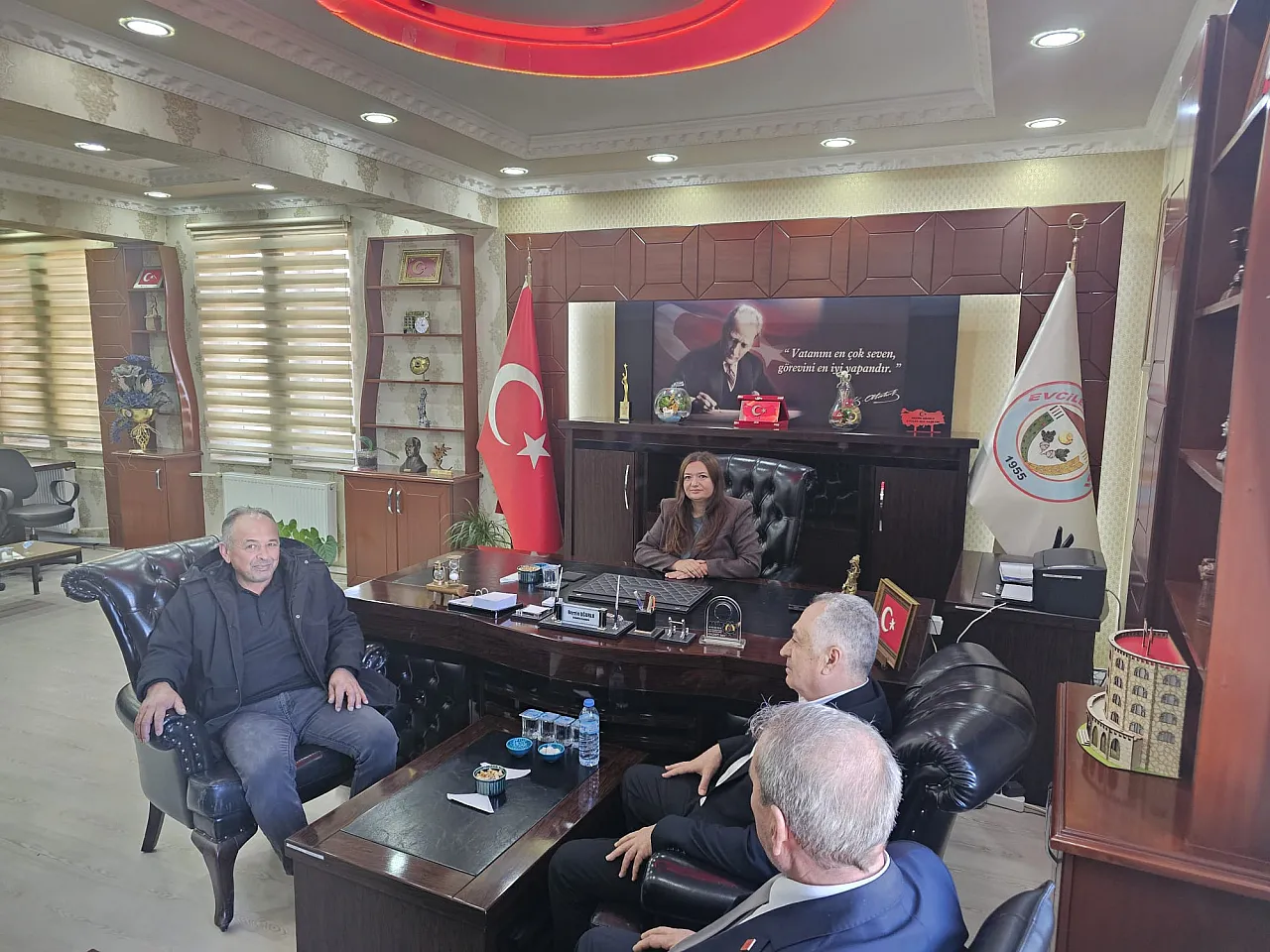 CHP Afyon İl Yönetimi, CHP'li Belediyeleri Ziyaret Etti
