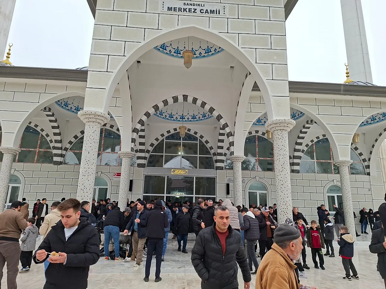 Afyon'da 1500 Kişilik Cami Açıldı