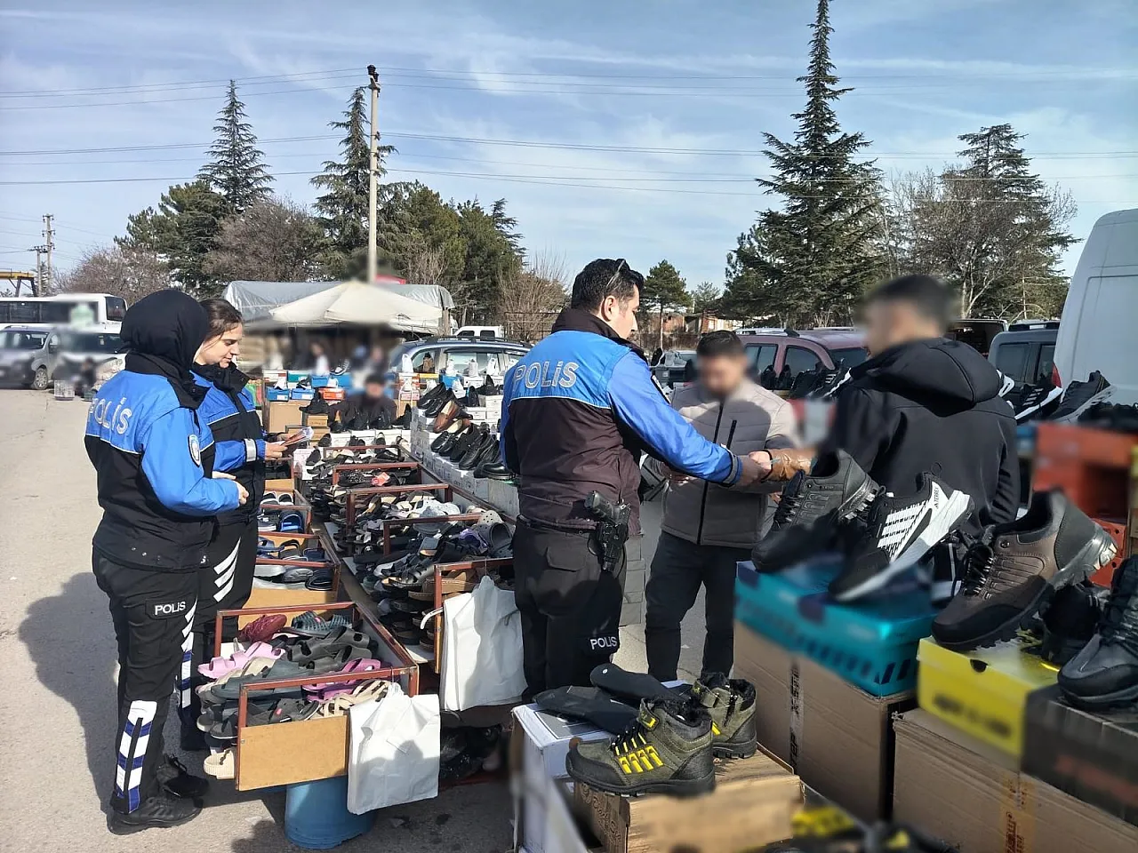 Afyon'da Pazarcılara Polisten Özel Bilgilendirme