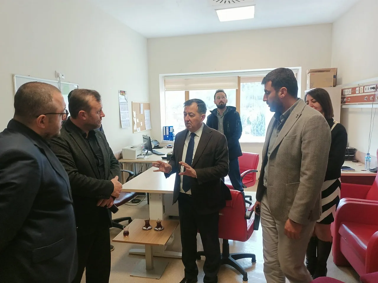 Başkan Duran, Çay Devlet Hastanesi'nde İncelemede Bulundu