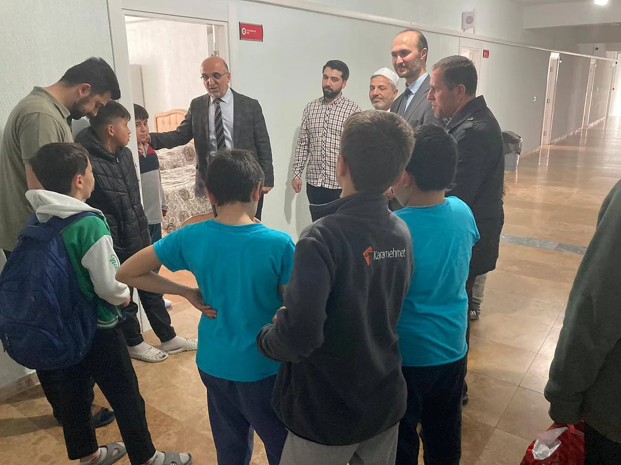 Müftü İmamoğlu, İscehisar'da Hafız Adaylarıyla Görüştü