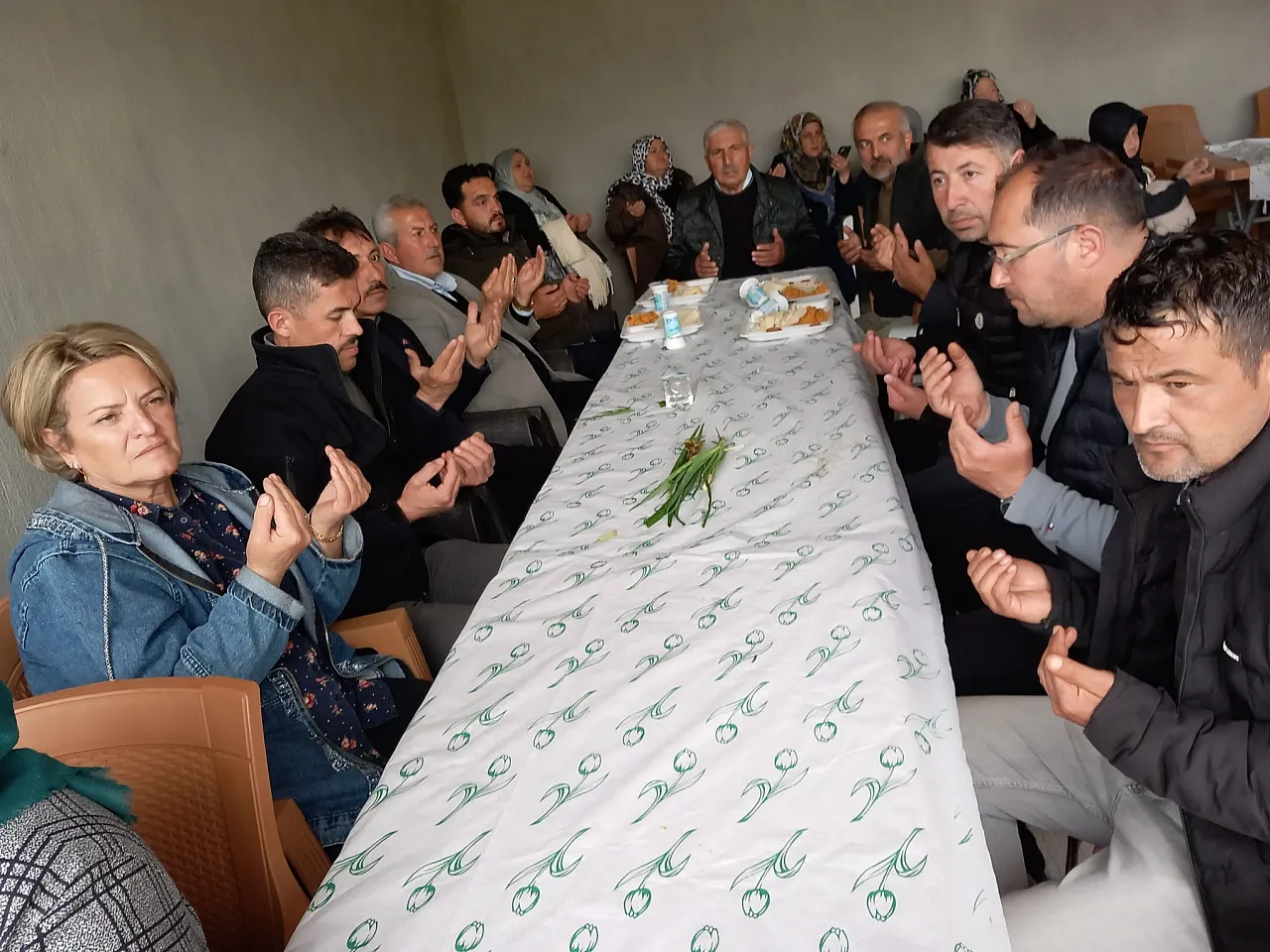 Gedikevi Köyünde Yağmur Ve Şükür Duası Yapıldı