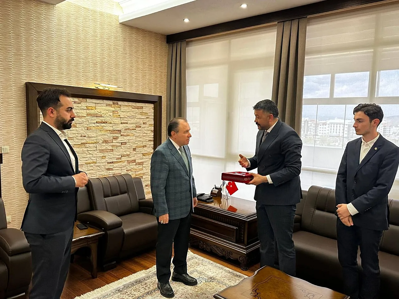 Ülkü Ocakları Ziyaret Turunda