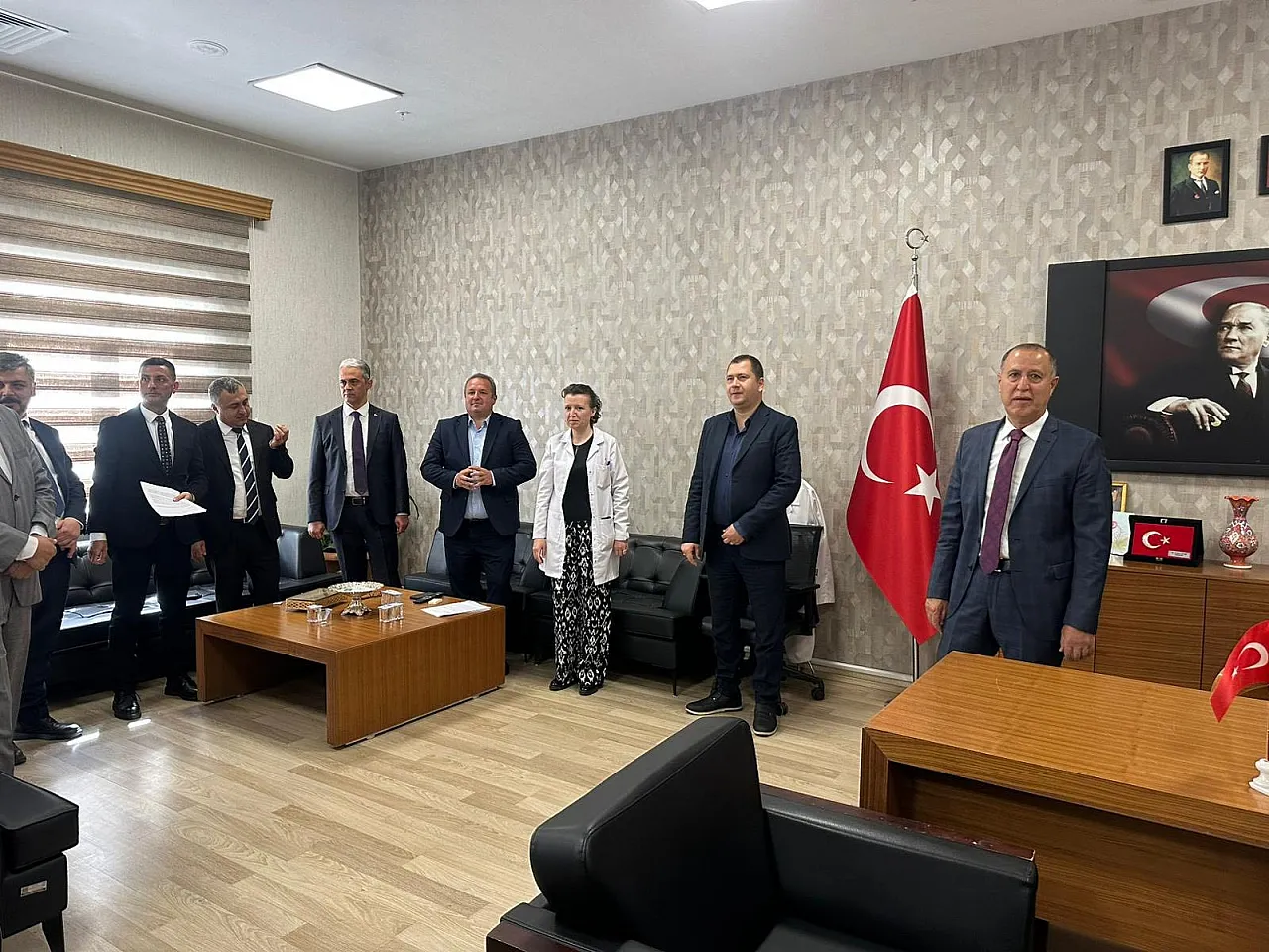 Afyonkarahisar Devlet Hastanesi Yöneticileri Bayramlaştı