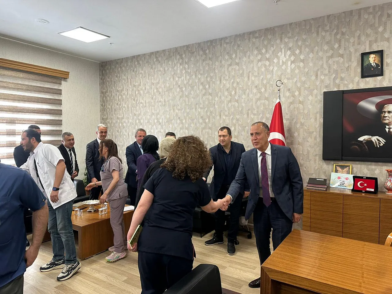 Afyonkarahisar Devlet Hastanesi Yöneticileri Bayramlaştı
