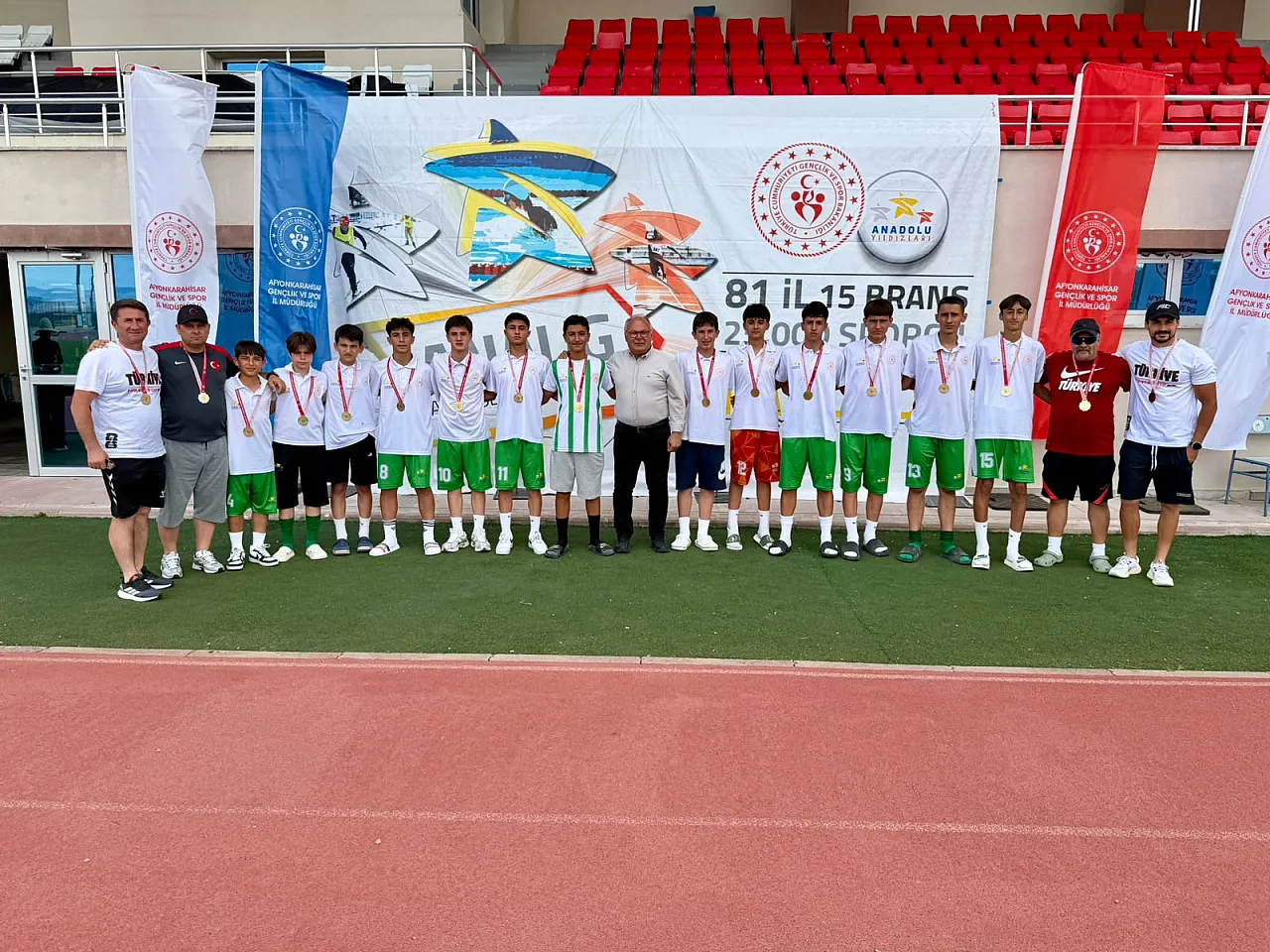 170 Sporcu, Afyon'da Ter Döktü