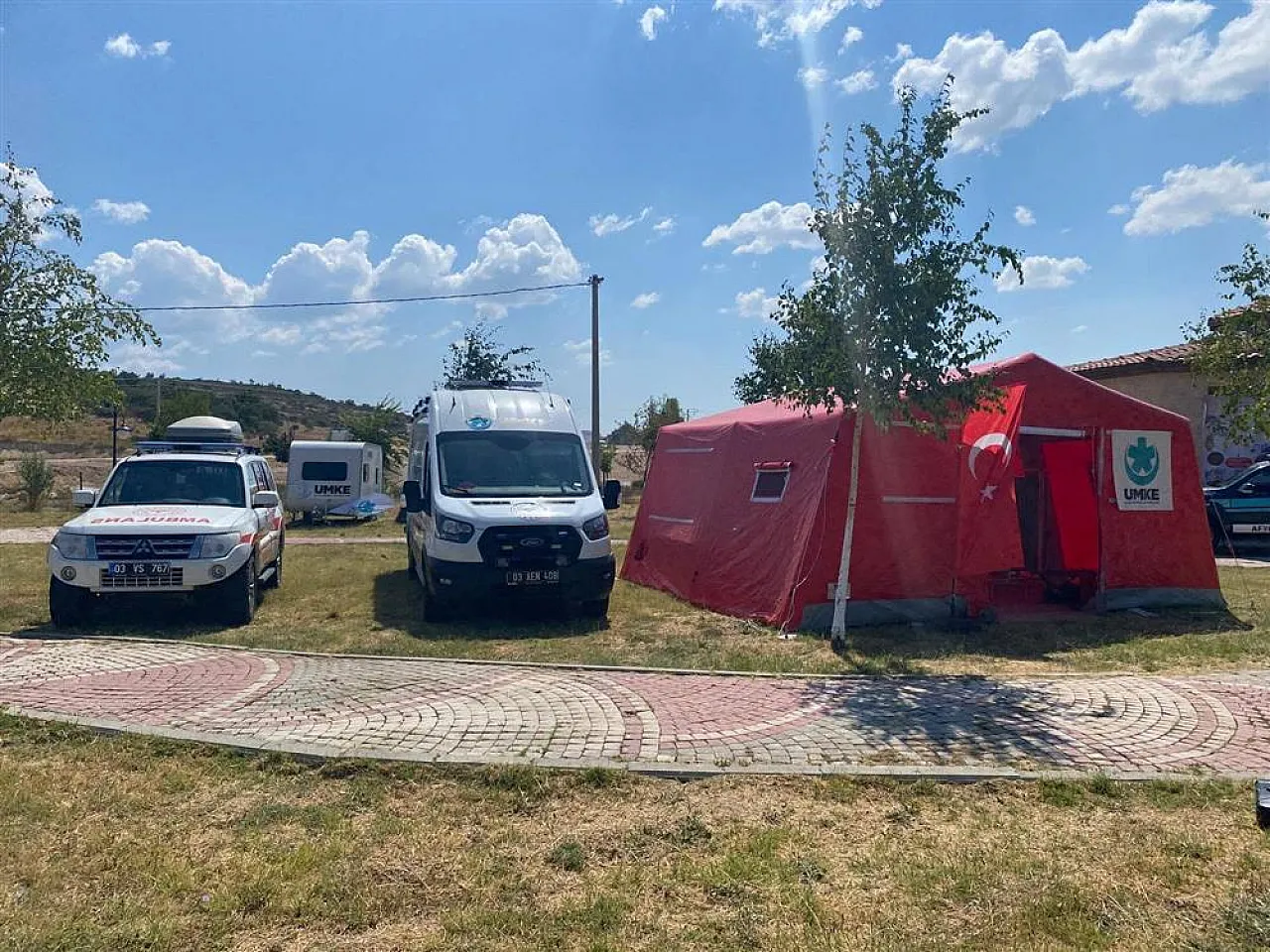 Afyonkarahisar UMKE TÜBİTAK Etkinliğinde Görevde