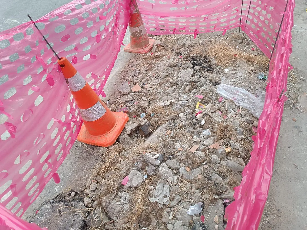 'Marketin önü neden böyle?'