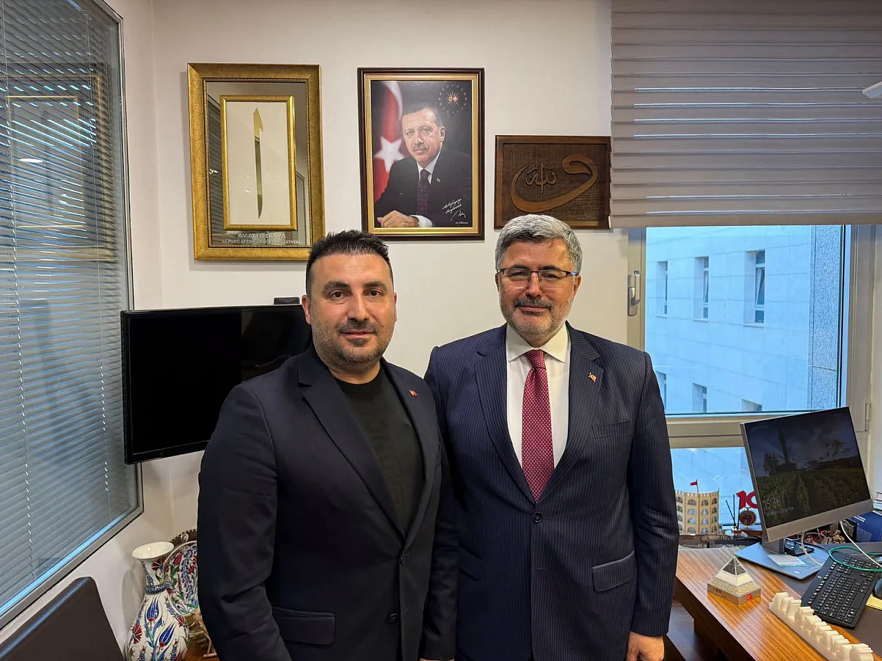Milletvekilleri, AK Parti İl Başkanı Kavak'ı Tebrik Etti