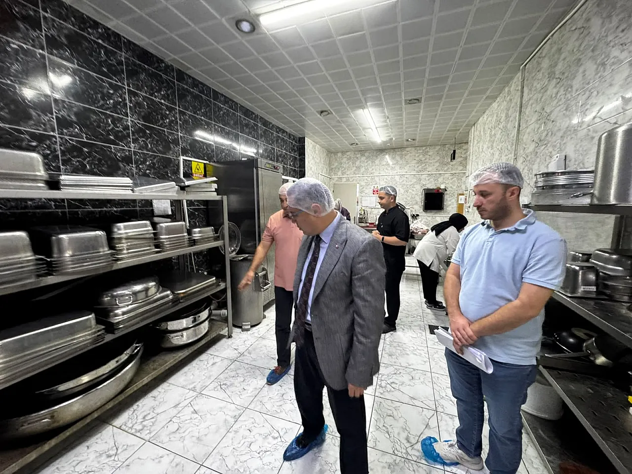 Müdür Altınkaynak'tan Kurum Yemekhanesinde İnceleme