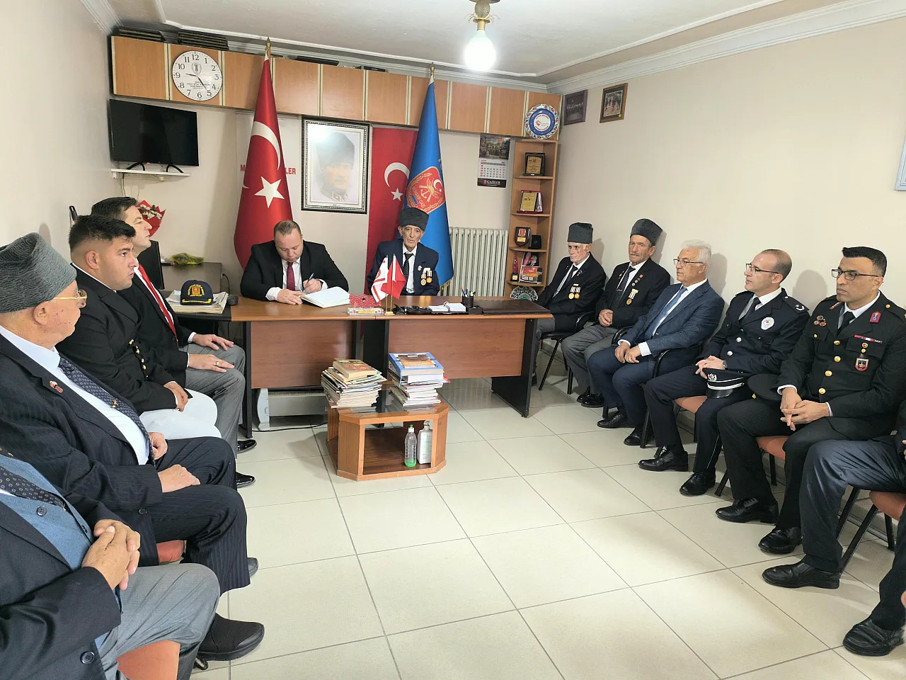 Şuhut'ta 19 Eylül Gaziler Günü Törenle Kutlandı