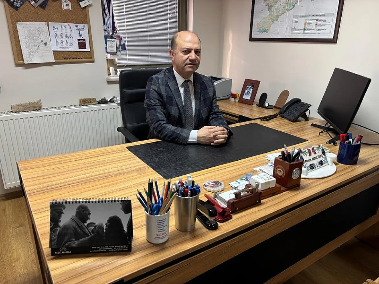 TMMOB Jeoloji Mühendisleri Odası Afyonkarahisar Temsilciliği'nde Yeni Başkan Seçildi