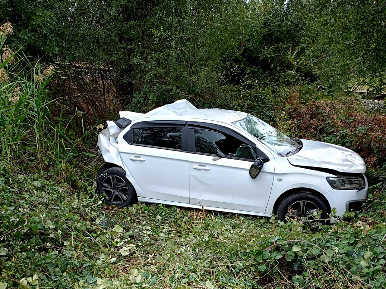 Yol Kenarında Bekleyen Abi-Kardeşe Kamyonet Çarptı