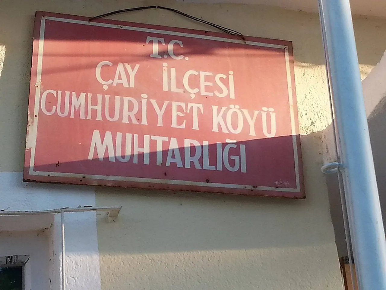 Afyon'da Cumhuriyet'in Adını Taşıyan Örnek Köy