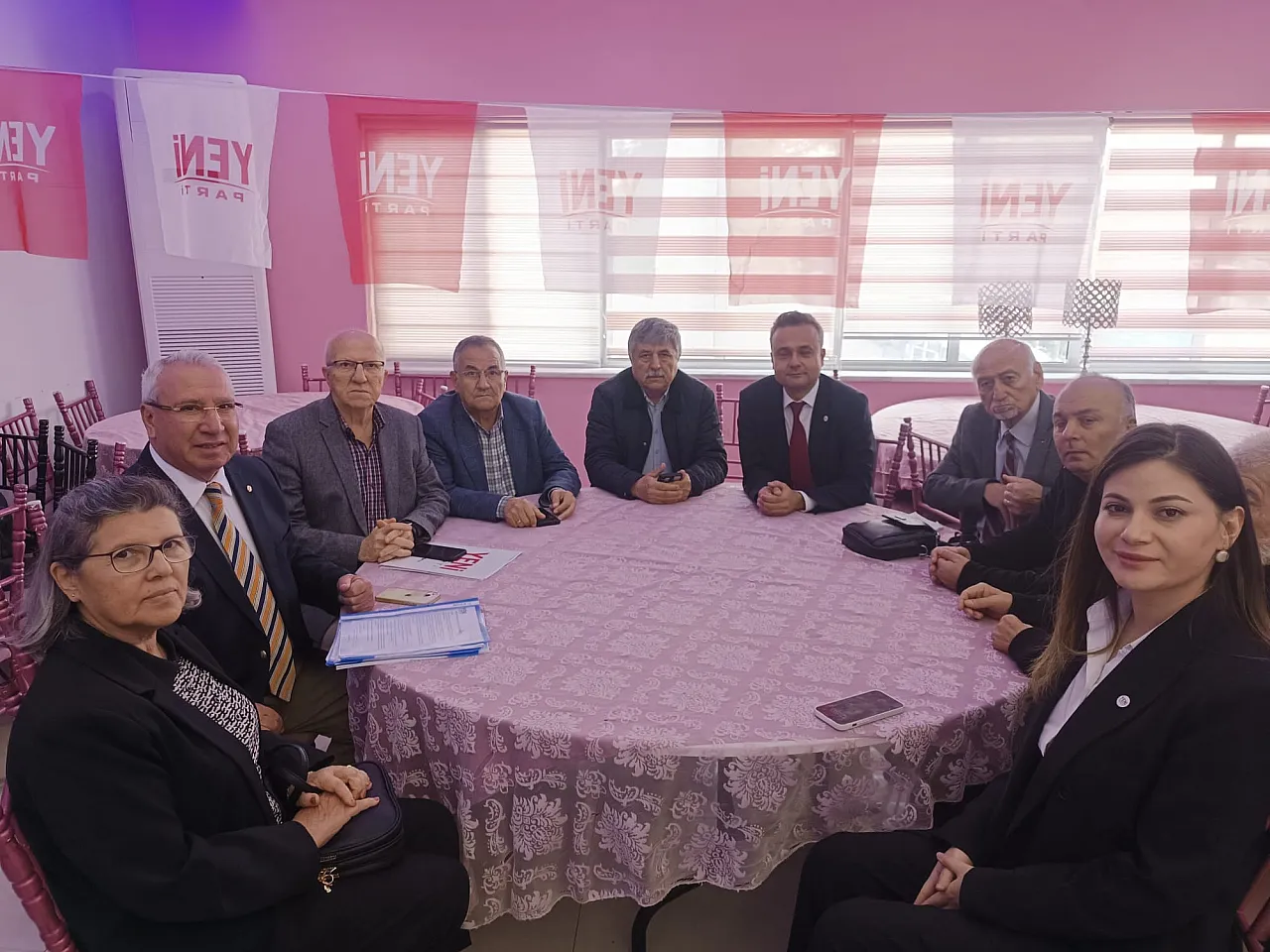 YENİ Parti Merkez İlçe'de Yönetim ve Delegeler Belli Oldu