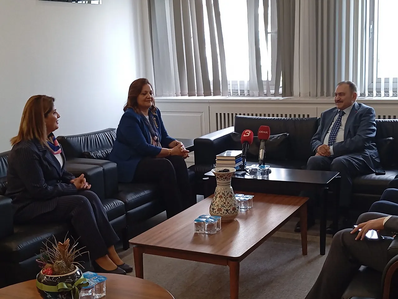 Prof. Dr. Eroğlu, Belediye Başkanı Köksal'ı Ziyaret Etti