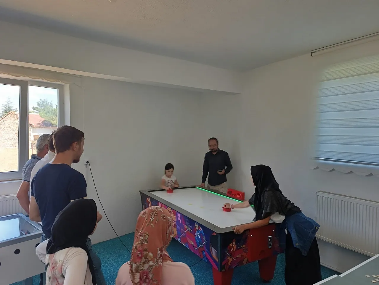 Emirdağ'da 'Hava Hokeyi Turnuvası' Düzenlendi