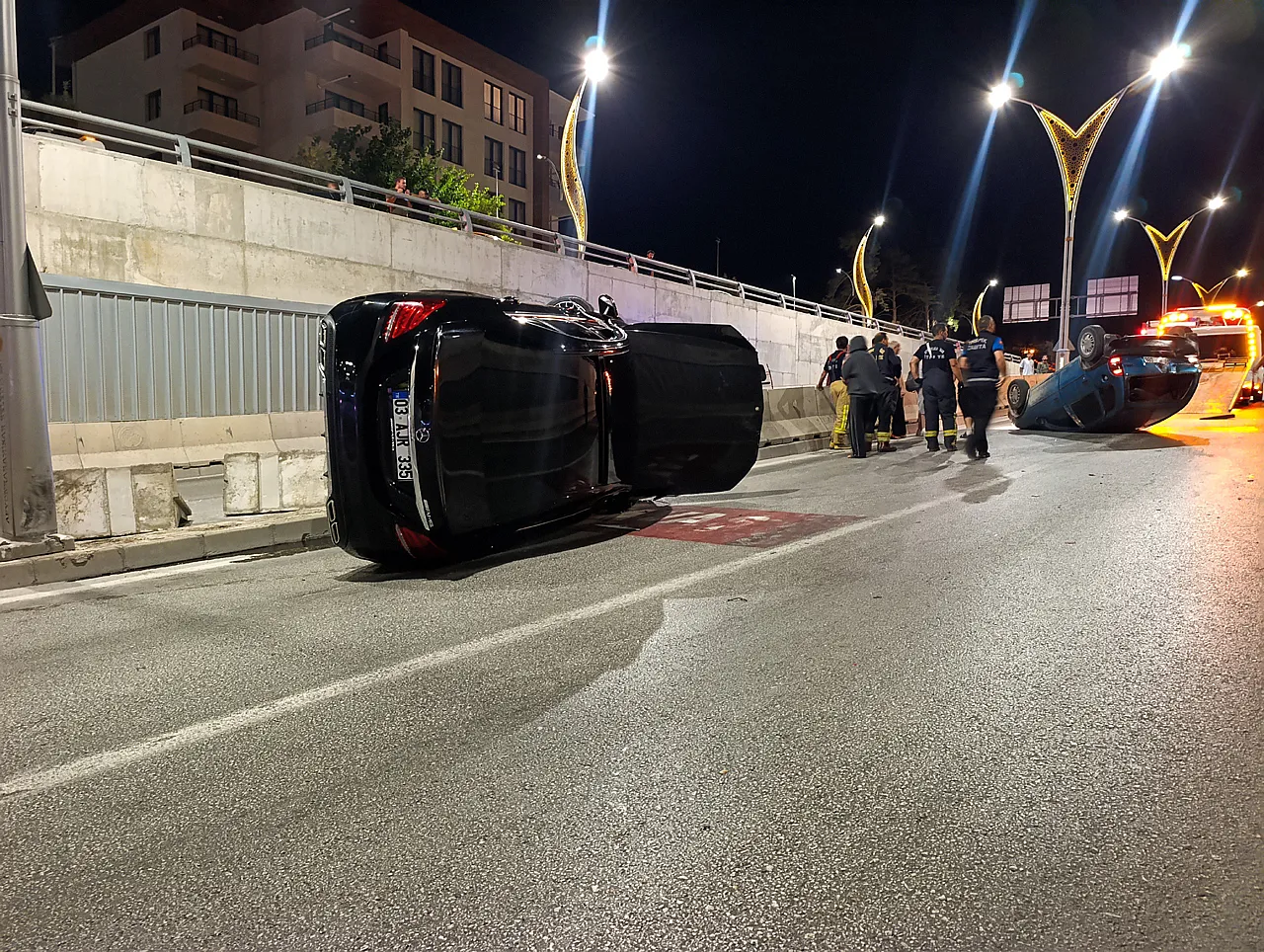 Alt Geçitte Kaza: 4 Yaralı