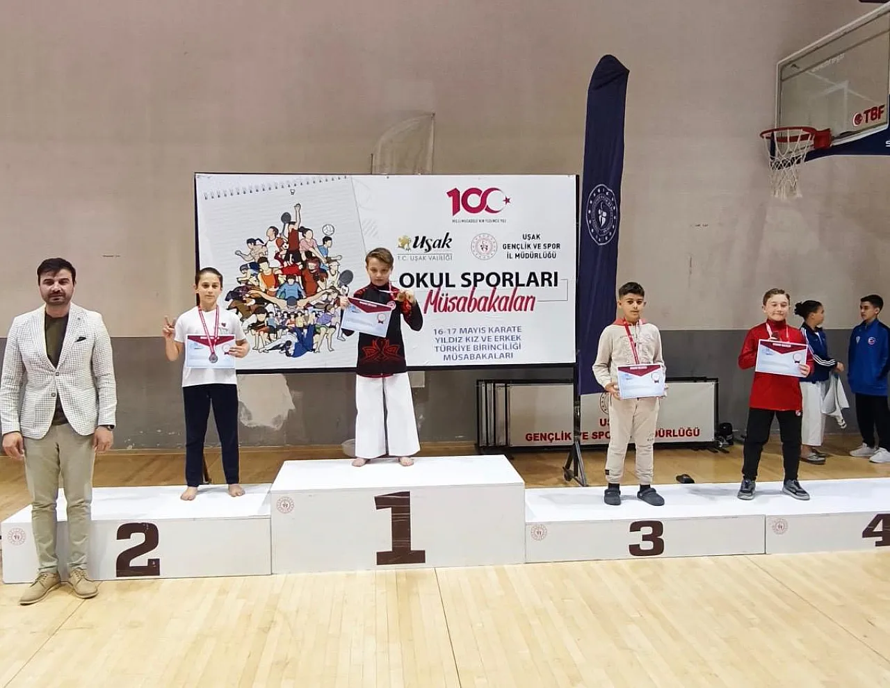 Afyonlu Sporcular Fırtına Gibi Estia