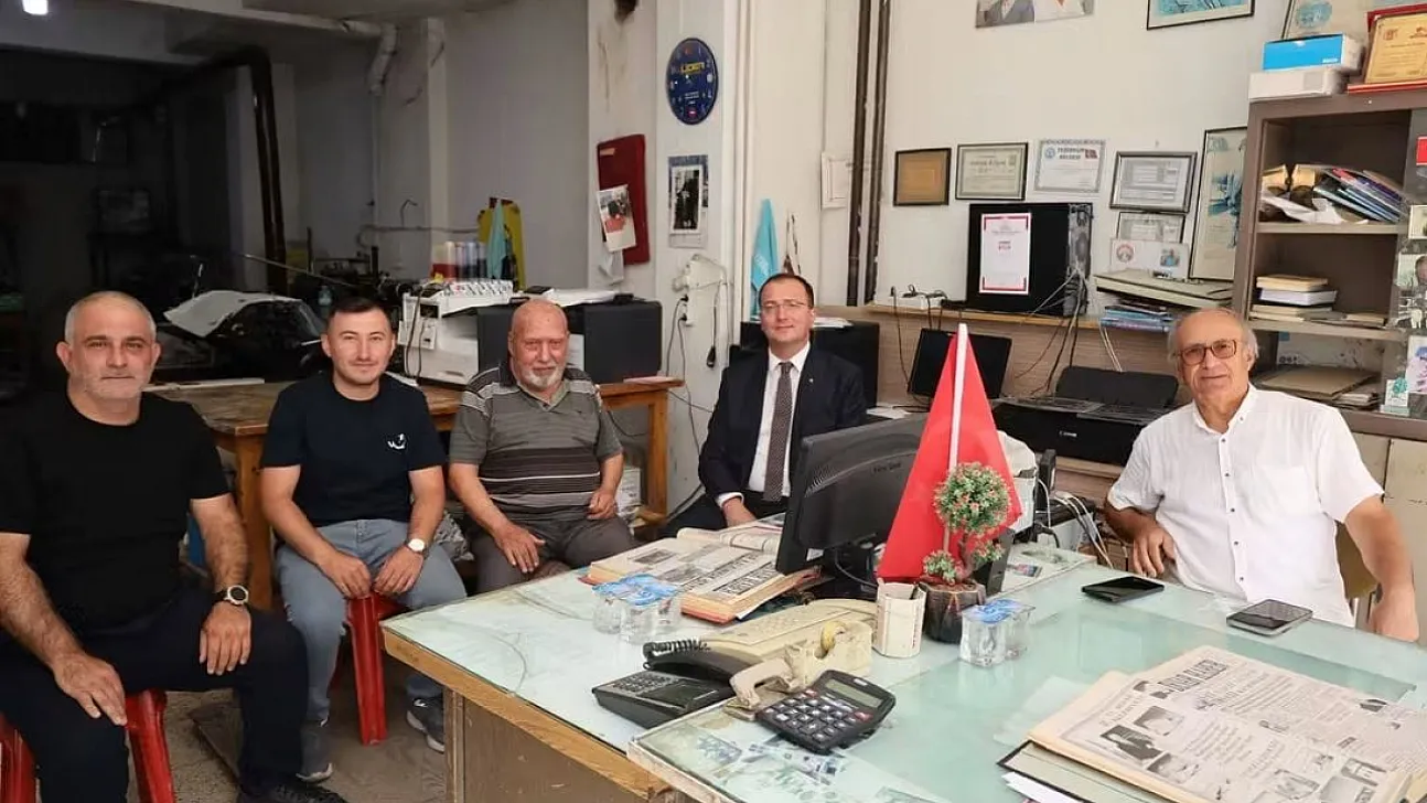 Kaymakam Akgül'den Dinar Basınına İade-i Ziyaret
