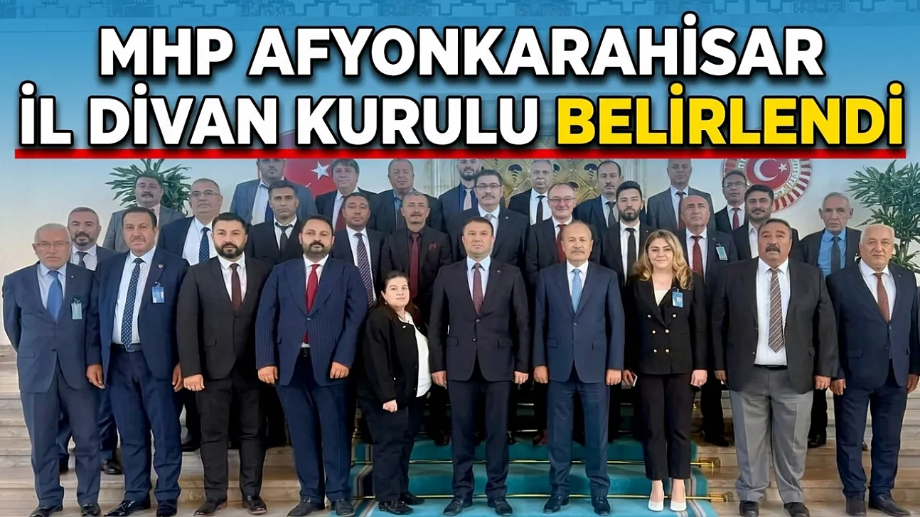 MHP Afyonkarahisar İl Divan Kurulu Belirlendi