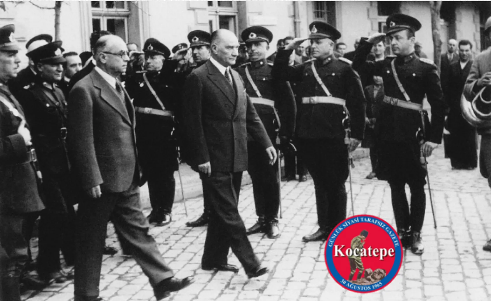 Atatürk Afyonkarahisar'da. Tarihi Fotoğraflar