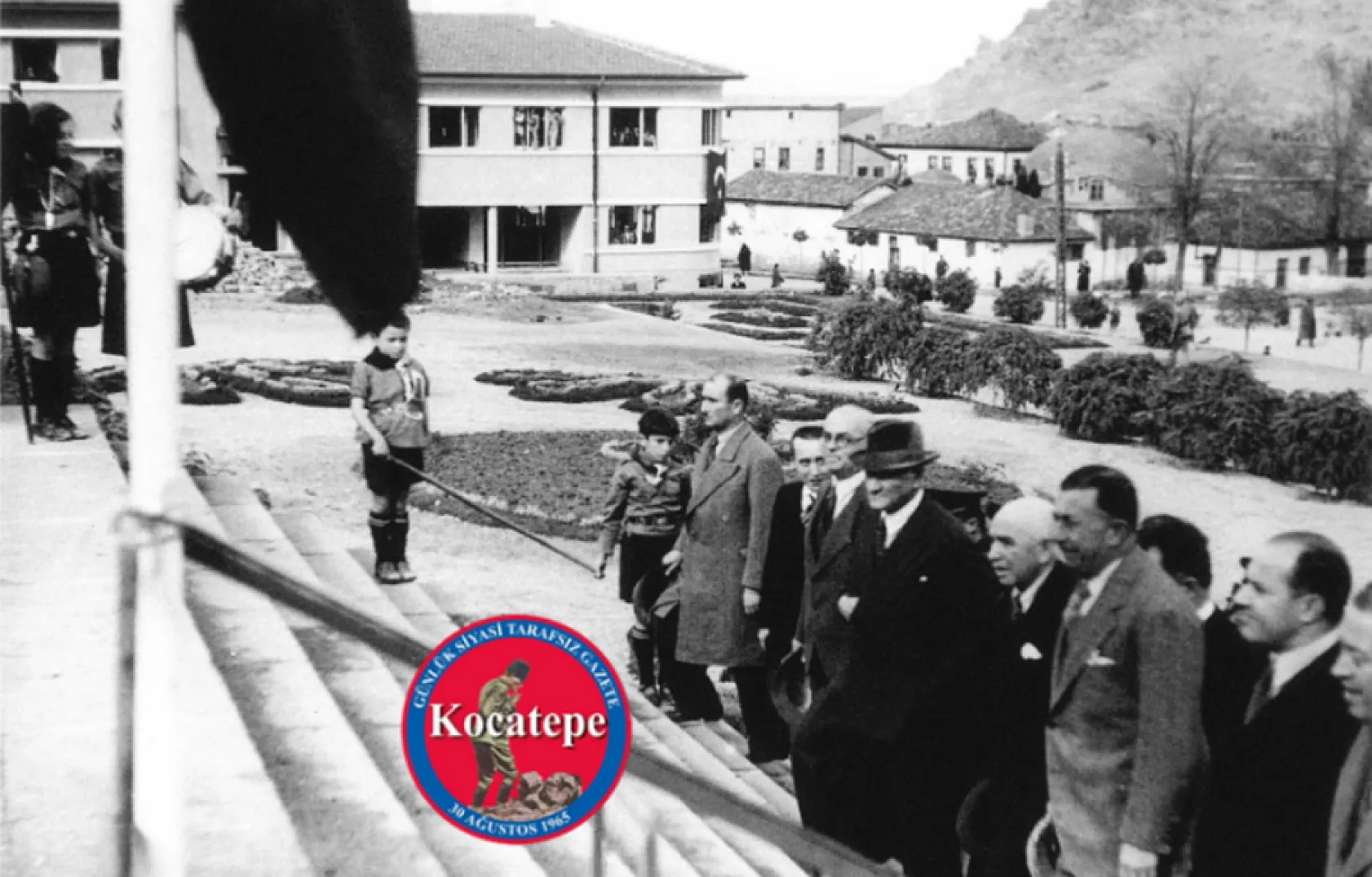 Atatürk Afyonkarahisar'da. Tarihi Fotoğraflar