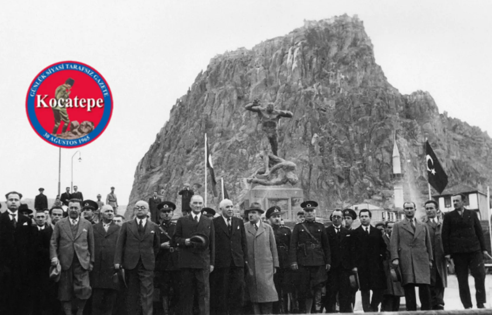 Atatürk Afyonkarahisar'da. Tarihi Fotoğraflar