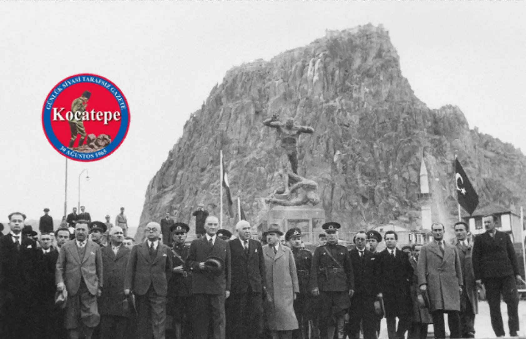 Atatürk Afyonkarahisar'da. Tarihi Fotoğraflar