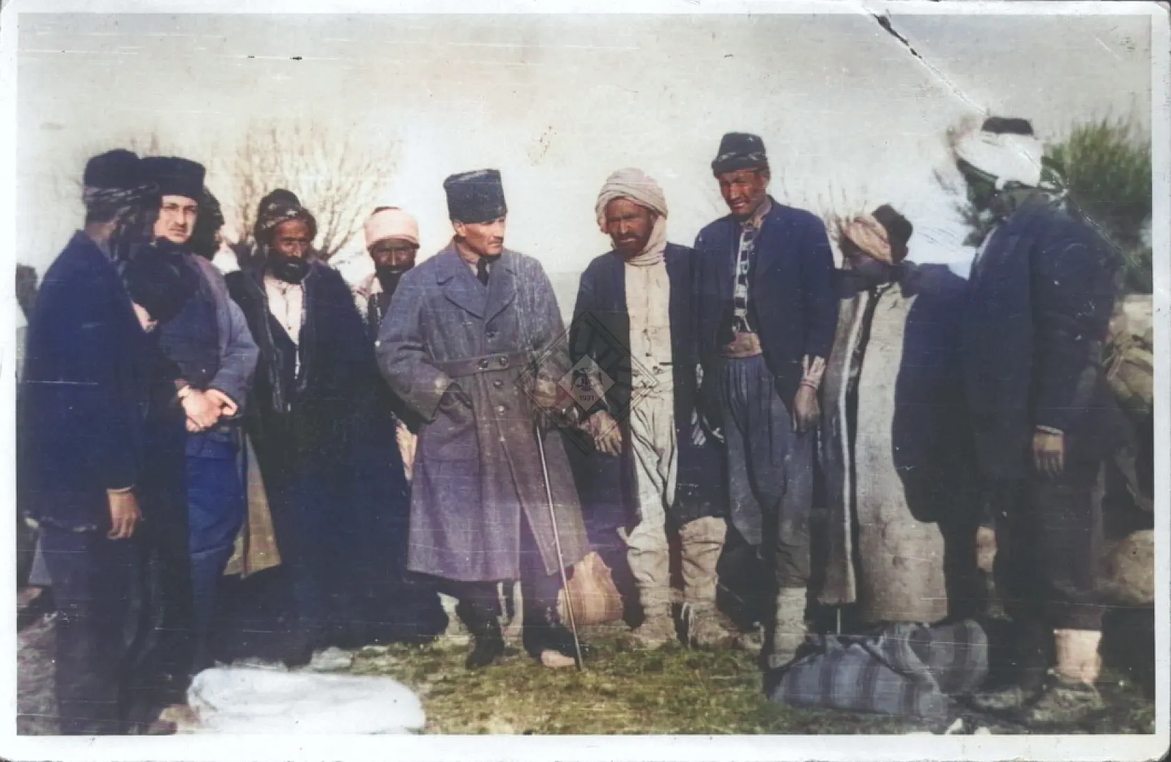 Atatürk'ün Fotoğraflarını Renklendirdik