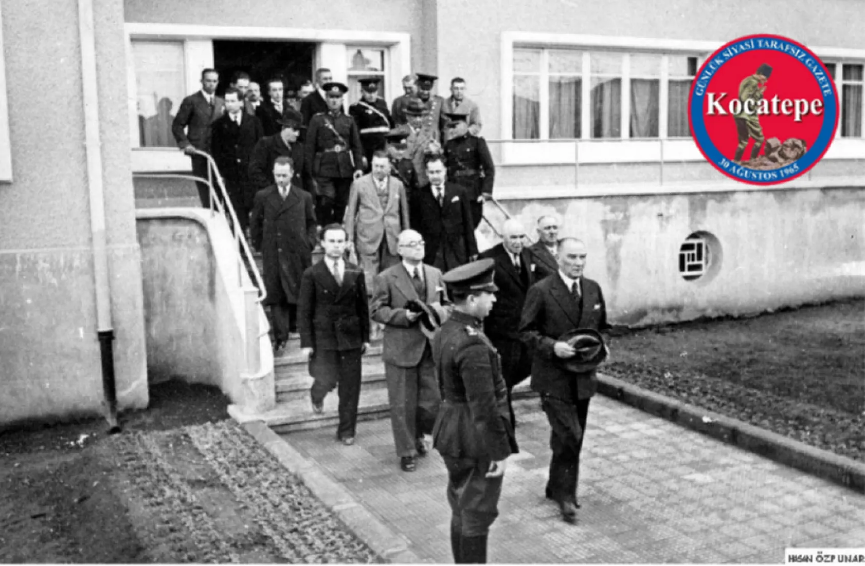 Atatürk Afyonkarahisar'da. Tarihi Fotoğraflar