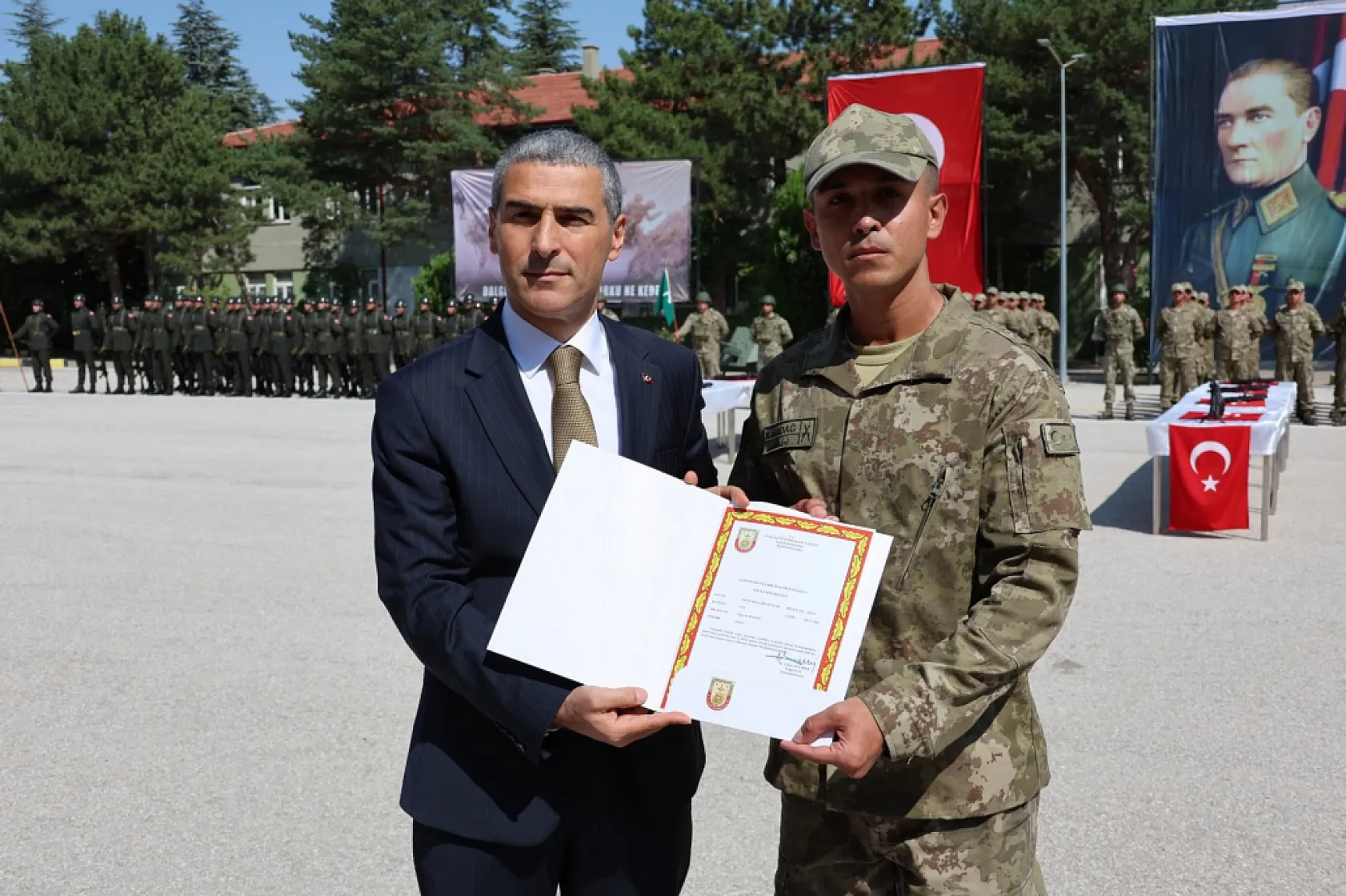 Vatan ve Bayrak İçin Yemin Ettiler