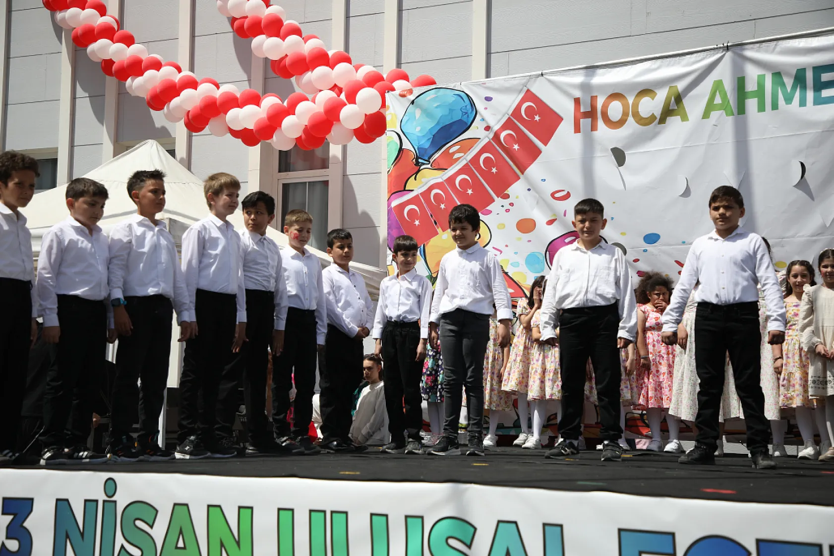 23 Nisan Ulusal Egemenlik ve Çocuk Bayramı'nı En Güzel Kutlayan Okul