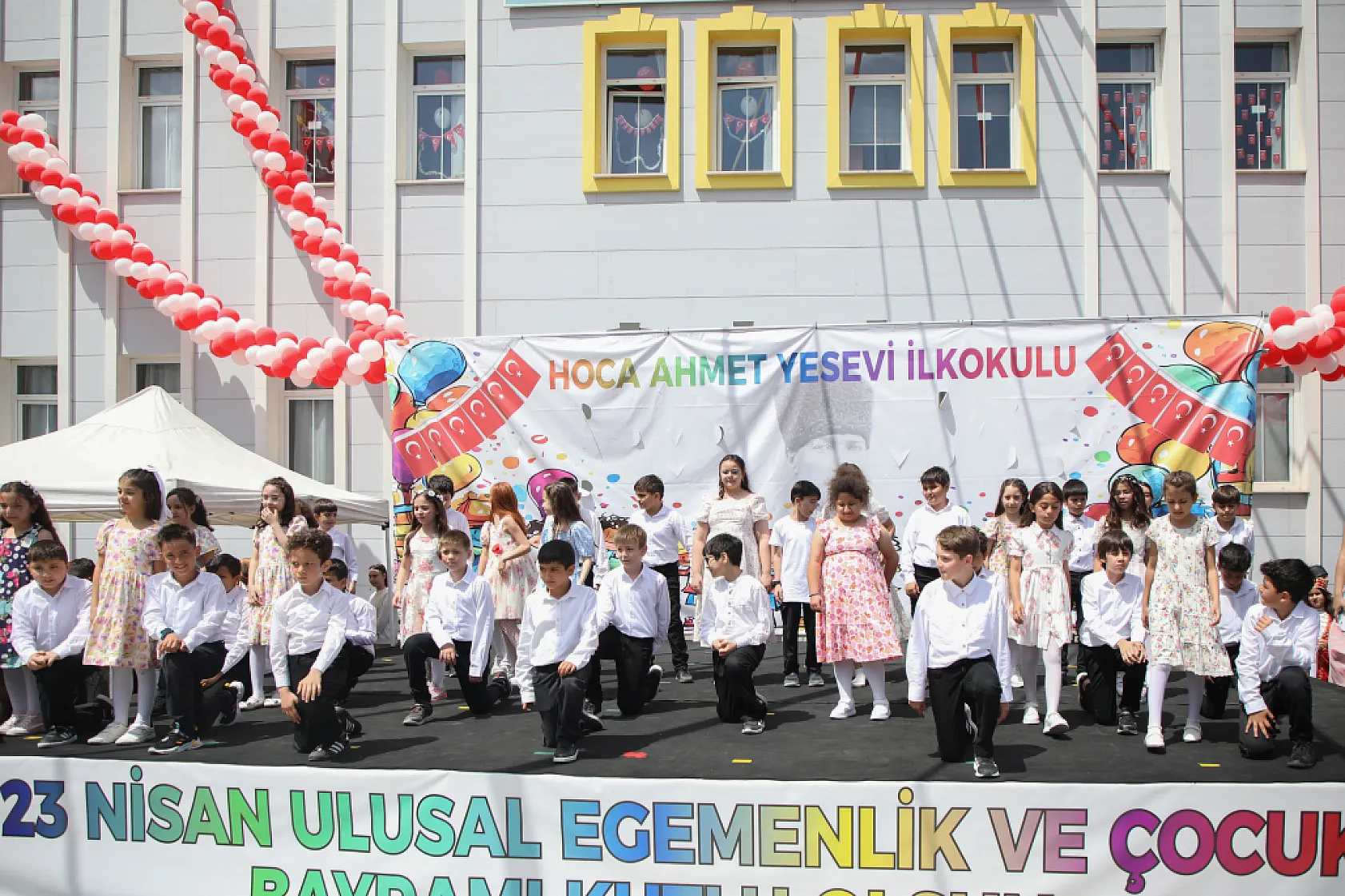 23 Nisan Ulusal Egemenlik ve Çocuk Bayramı'nı En Güzel Kutlayan Okul
