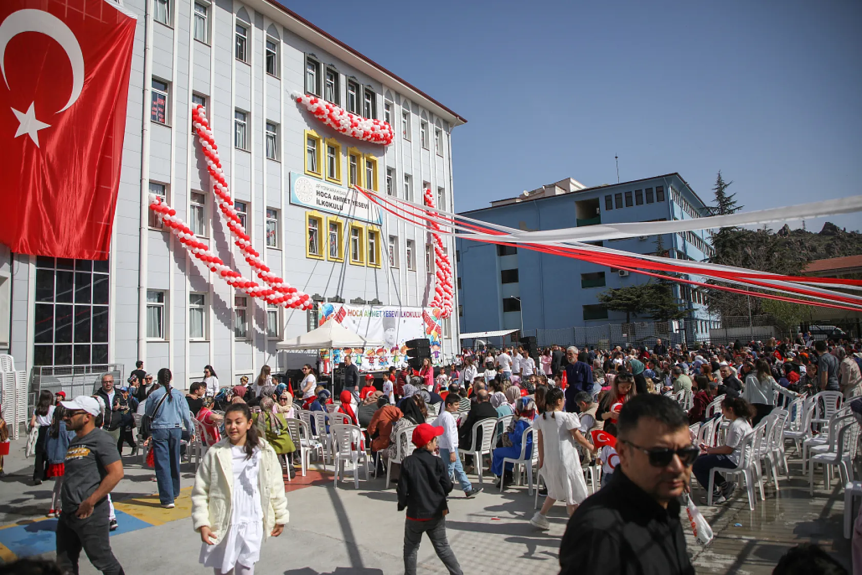 23 Nisan Ulusal Egemenlik ve Çocuk Bayramı'nı En Güzel Kutlayan Okul