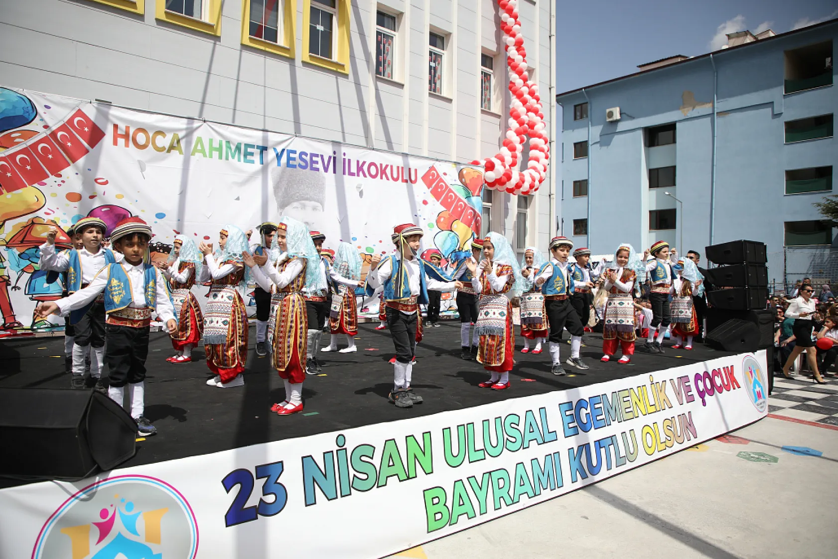 23 Nisan Ulusal Egemenlik ve Çocuk Bayramı'nı En Güzel Kutlayan Okul